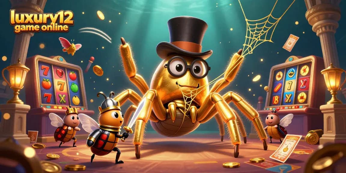Experience thrilling action with luxury12 game online in a fantasy casino scene.