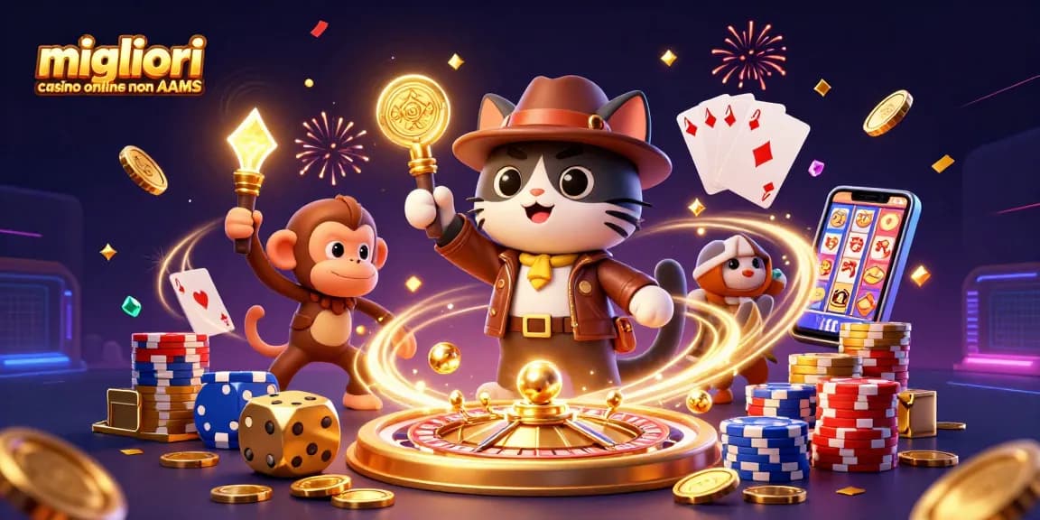 Scopri i migliori casino online non AAMS con bonus e promozioni avvincenti.