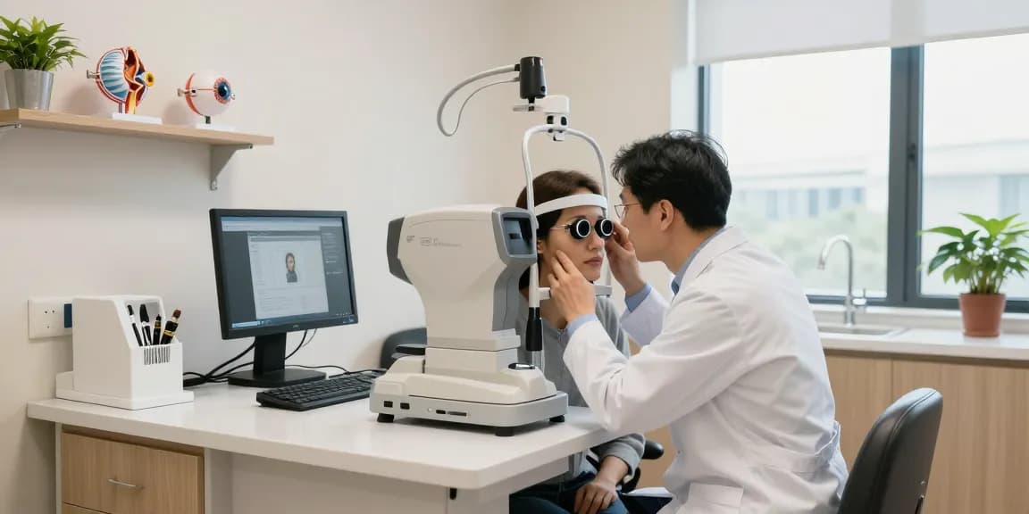 Advanced eye examination at SNU Eye Clinic snuseoulglobal.com/ru with personalized care and modern technology.