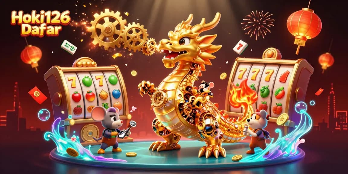 Hoki126 Daftar menarik perhatian pemain dengan mesin slot yang dipenuhi detail berkilauan.