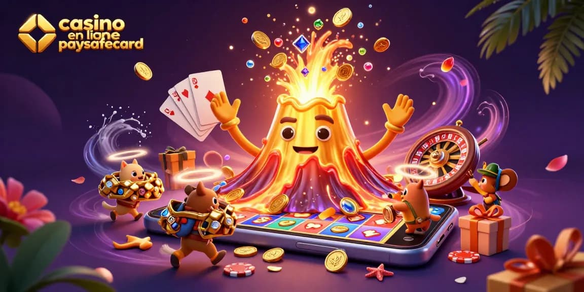 Jouez à des jeux passionnants au casino en ligne paysafecard avec une explosion de trésors.