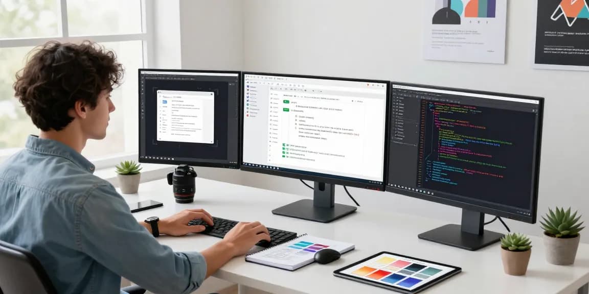 Snipaste screen capturing feature in a modern tech workspace.
