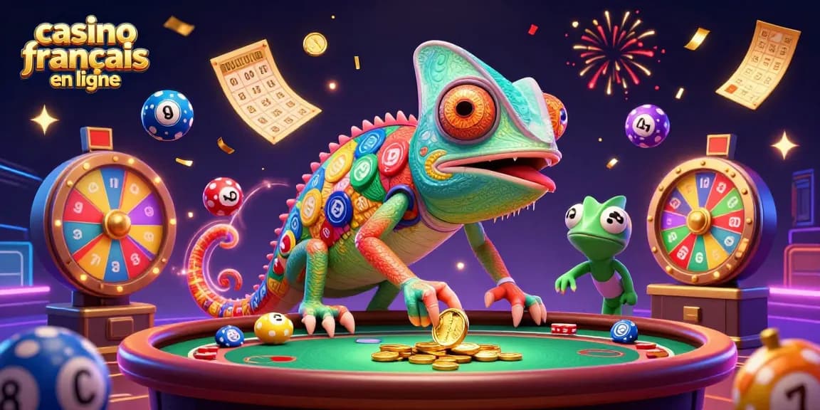 Illustration 3D d'un chameau géant représentant un casino français en ligne avec des jeux dynamiques.