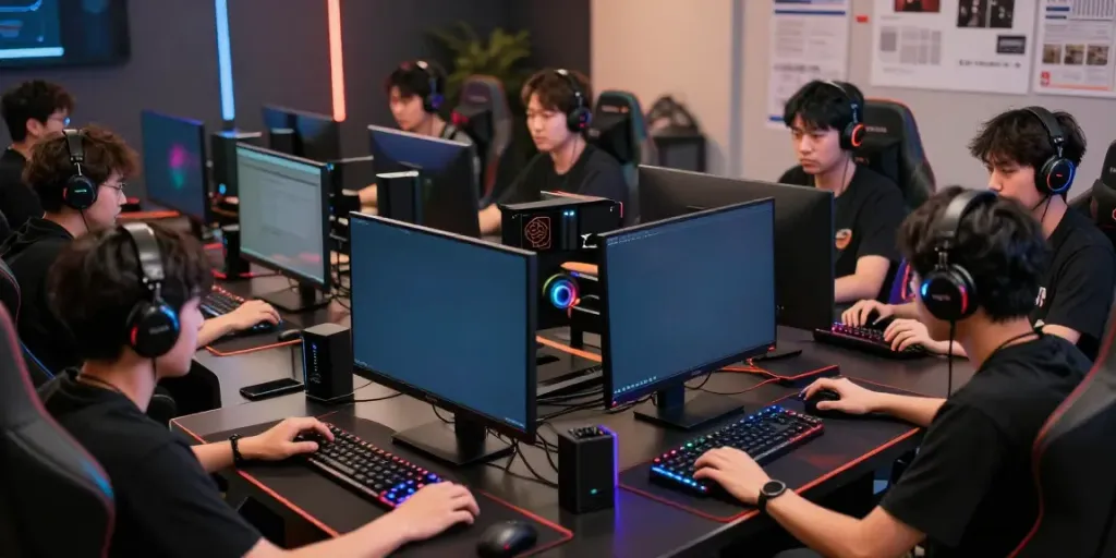 Players engaged in singatoto link gaming session, demonstrating competitive online gaming experience.