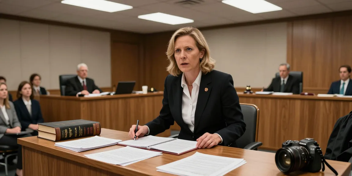 Karen McCleave Toronto passionately defending in court, showcasing dedication as a Crown Attorney.