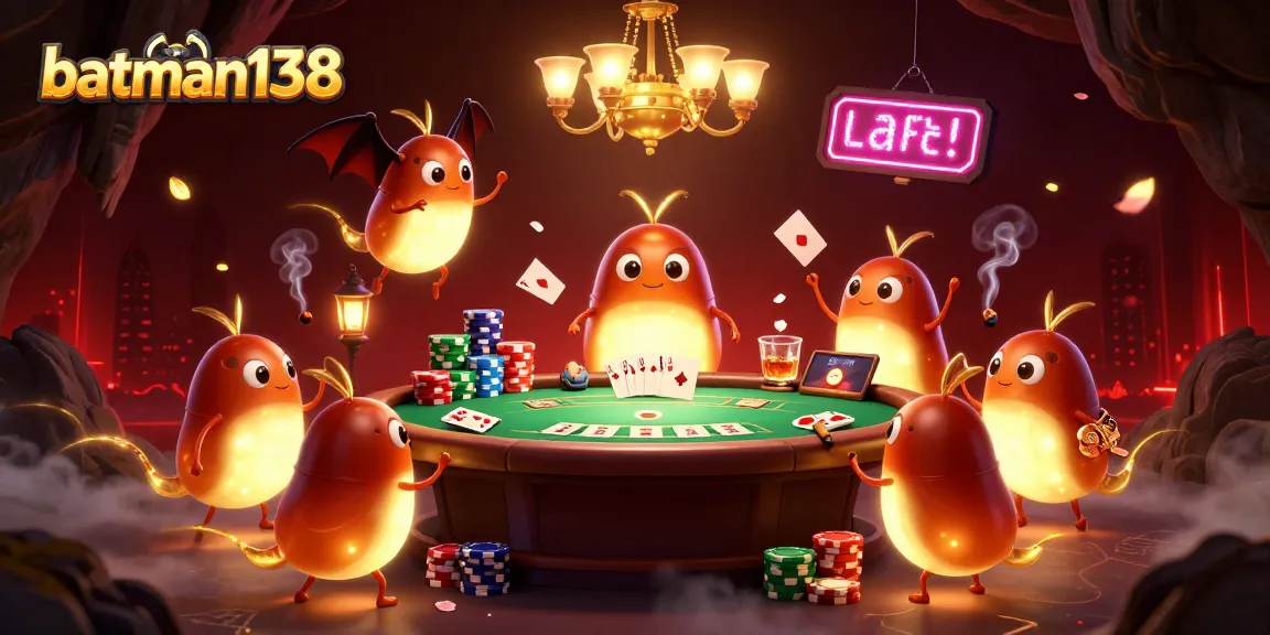 Experience thrilling gameplay at batman138 with a vibrant, illuminated casino scene in 3D.