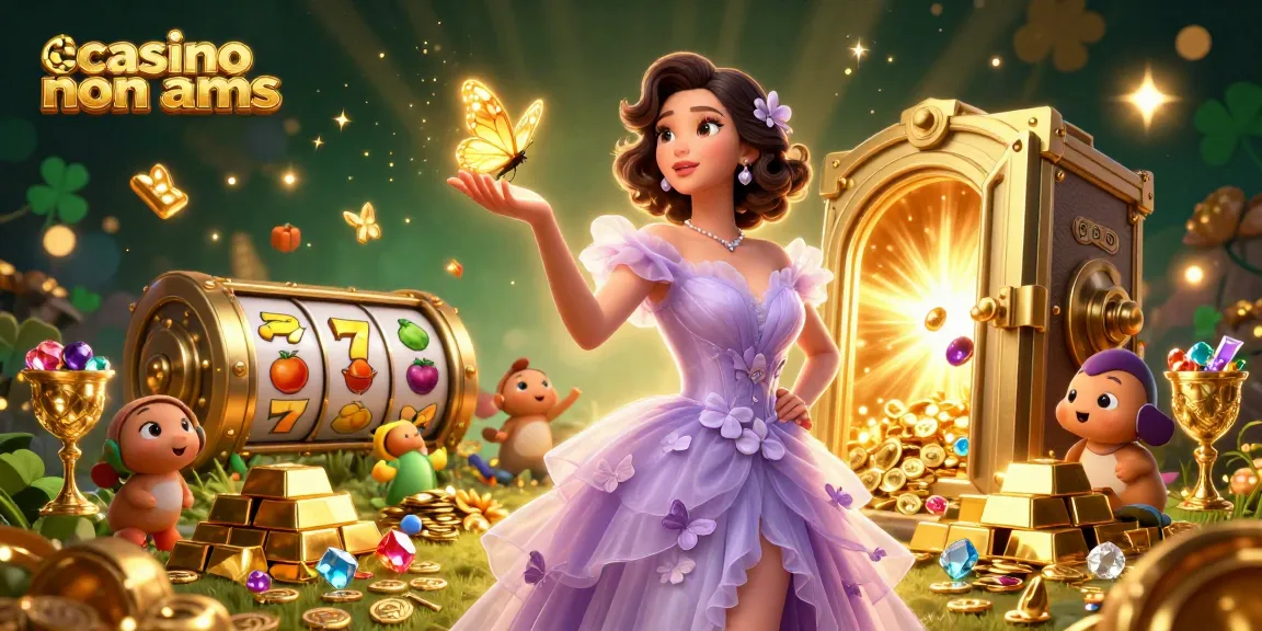 Scopri il fascino dei casino non AAMS con vivaci immagini 3D di jackpot, tesori e personaggi incantevoli.