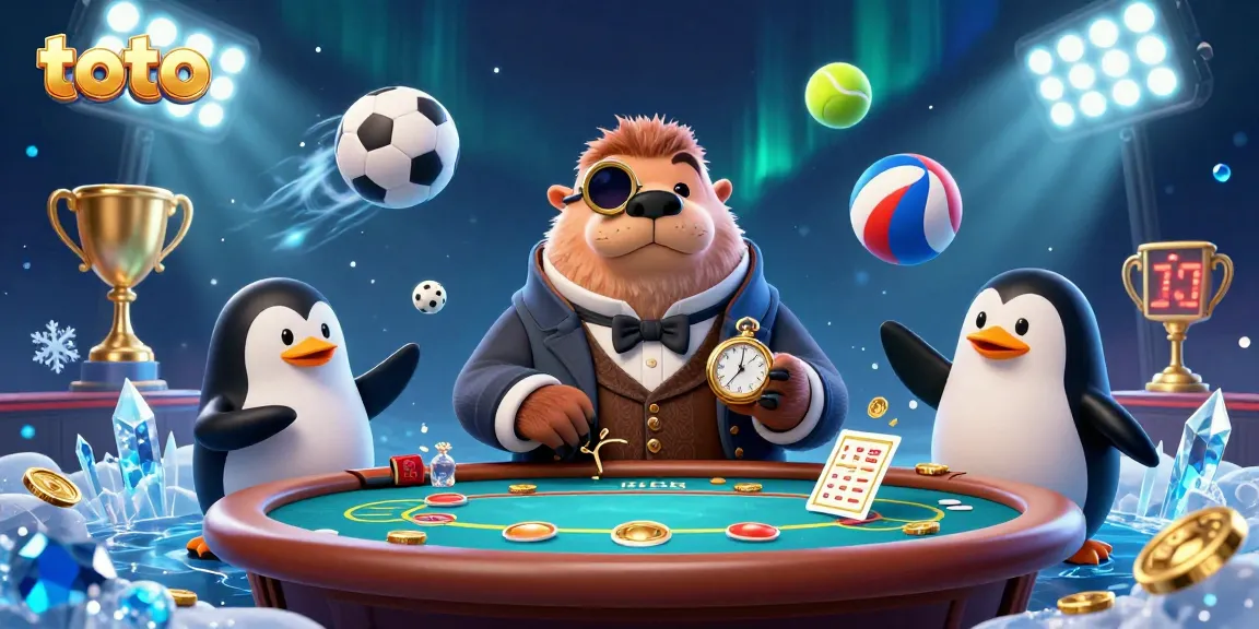 Toto menjadi pusat perhatian di meja poker bawah laut yang penuh aksi dengan karakter lucu dan elemen judi menarik.