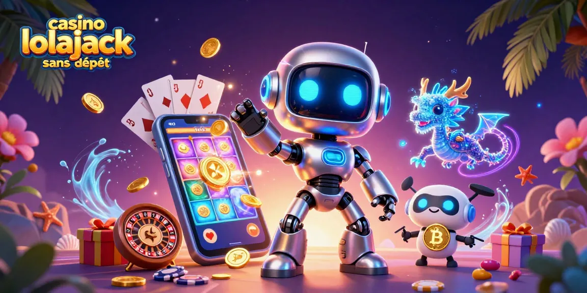 Experience the thrill of casino lolajack sans dépôt with vibrant games and animated characters.