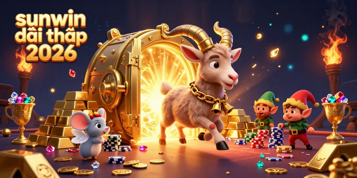 Experience the thrills of sunwin đổi thưởng 2026 with a vibrant casino scene featuring Krampus and joyful chaos.