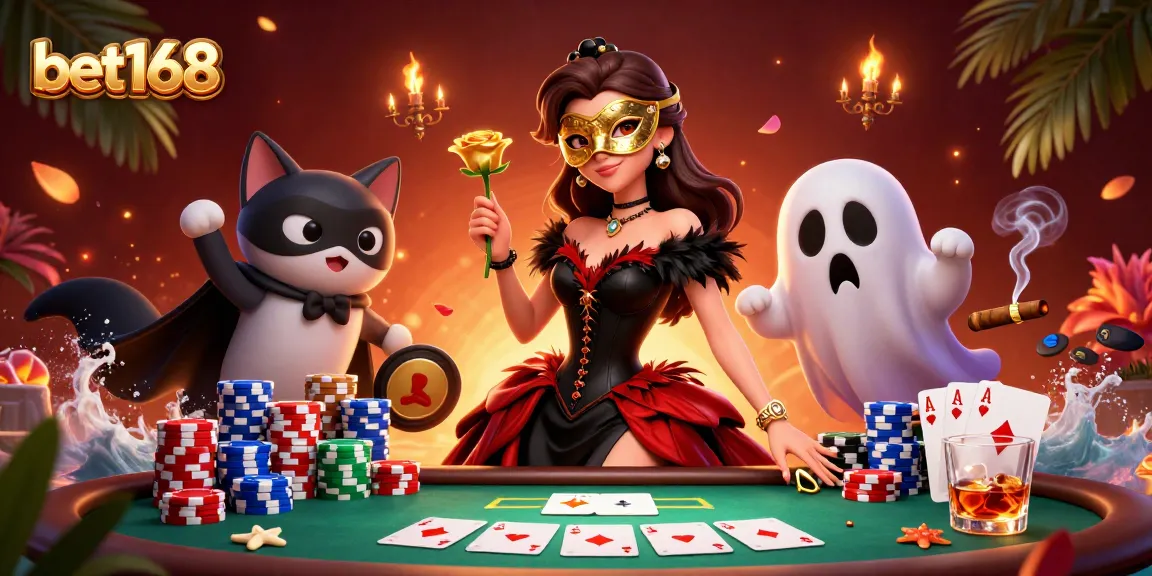 Experience thrilling gaming moments at bet168 with exciting poker action and vibrant visuals.