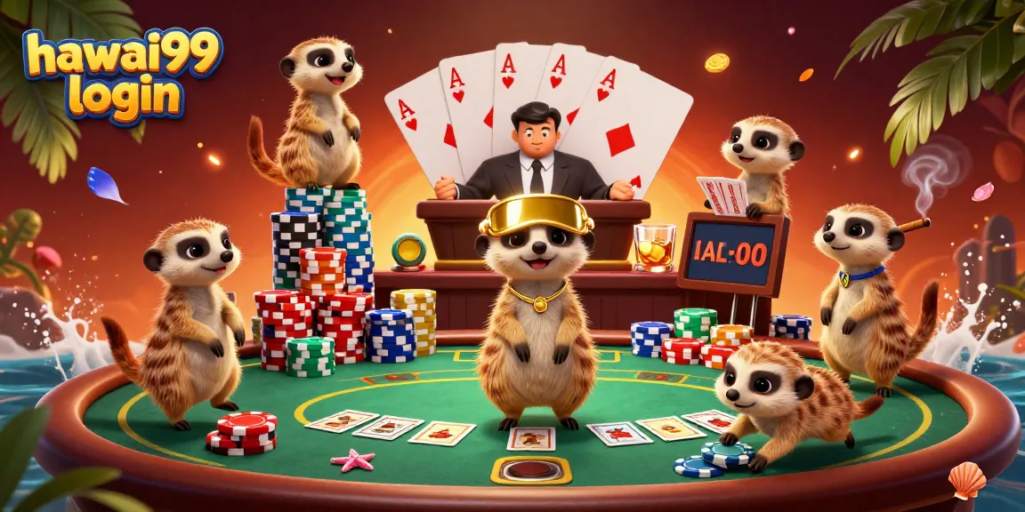 Engage in thrilling gaming with hawai99 login, where meerkats manage a vibrant casino scene.