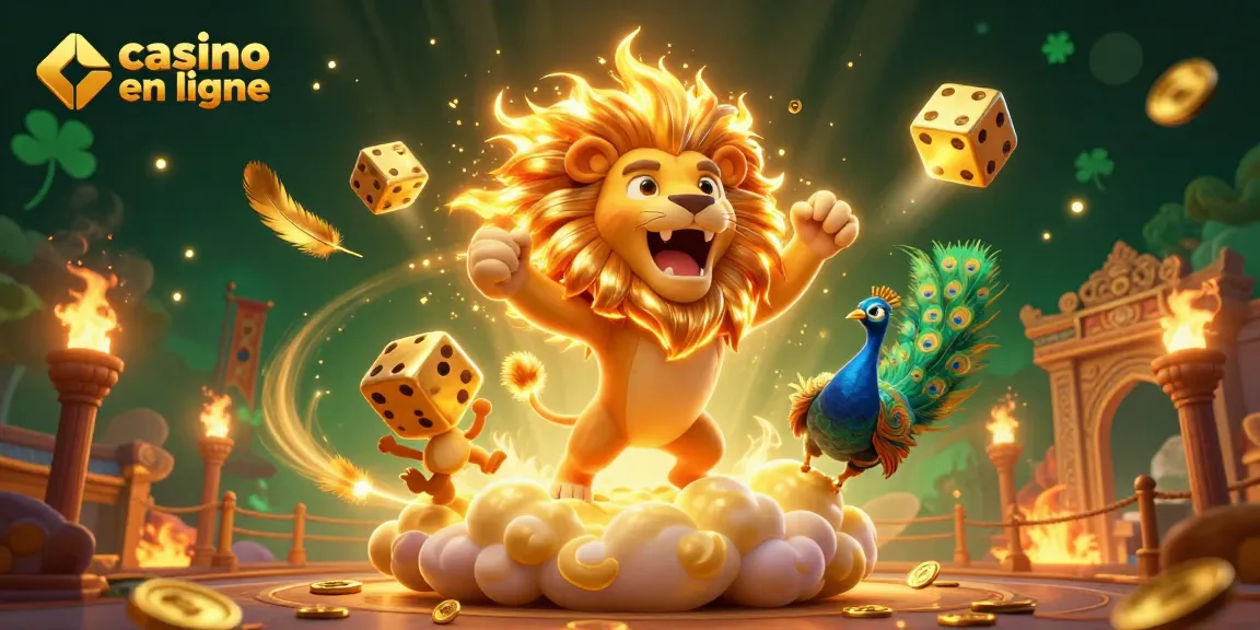 Jouez à des jeux de casino en ligne passionnants et gagnez avec des jetons d'or.