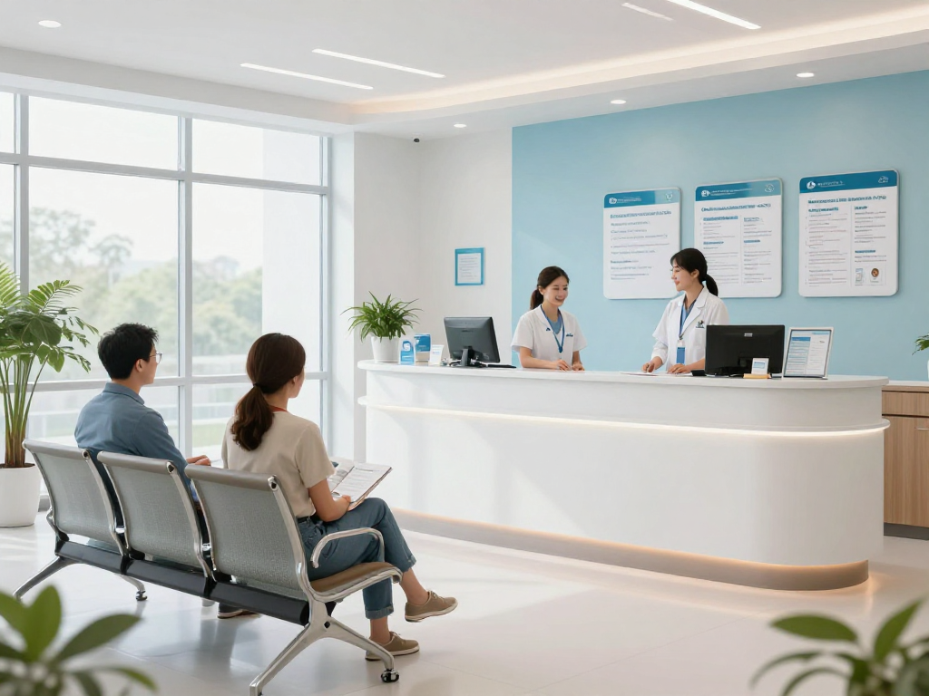 slot7000 medical services in a welcoming healthcare clinic environment