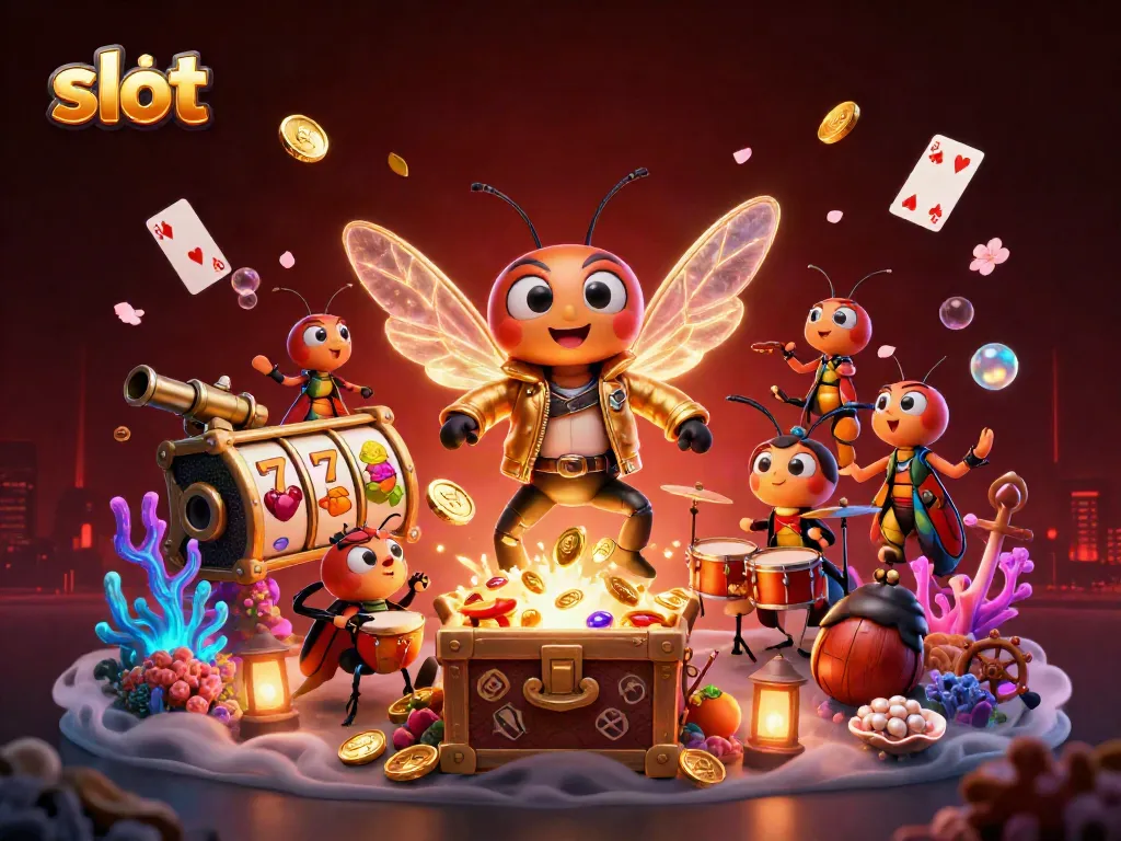 Menangkan slot dengan cicada rock star dalam terlihat mewah dan meriah di dunia kasino.