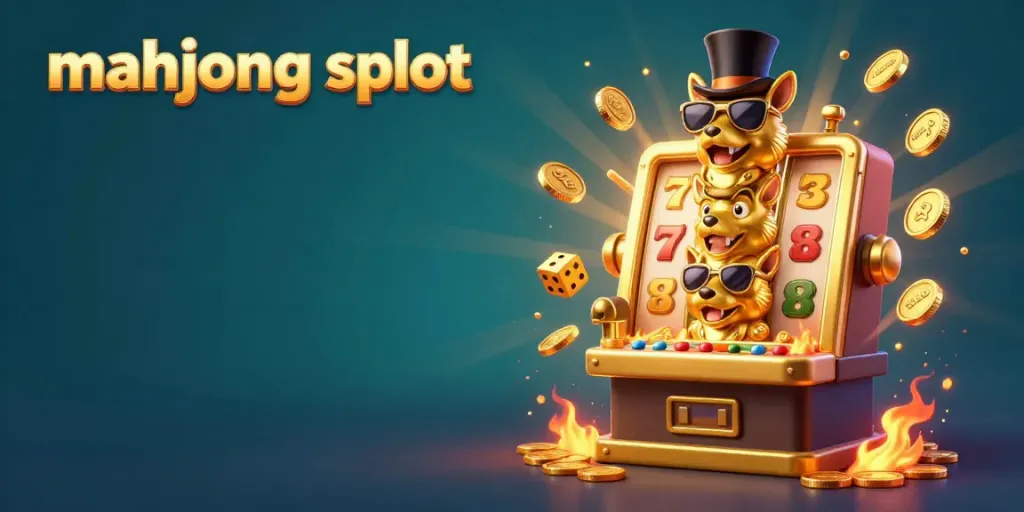 Engage with the mahjong slot by winning big amidst a vibrant rush of coins and jackpot symbols.