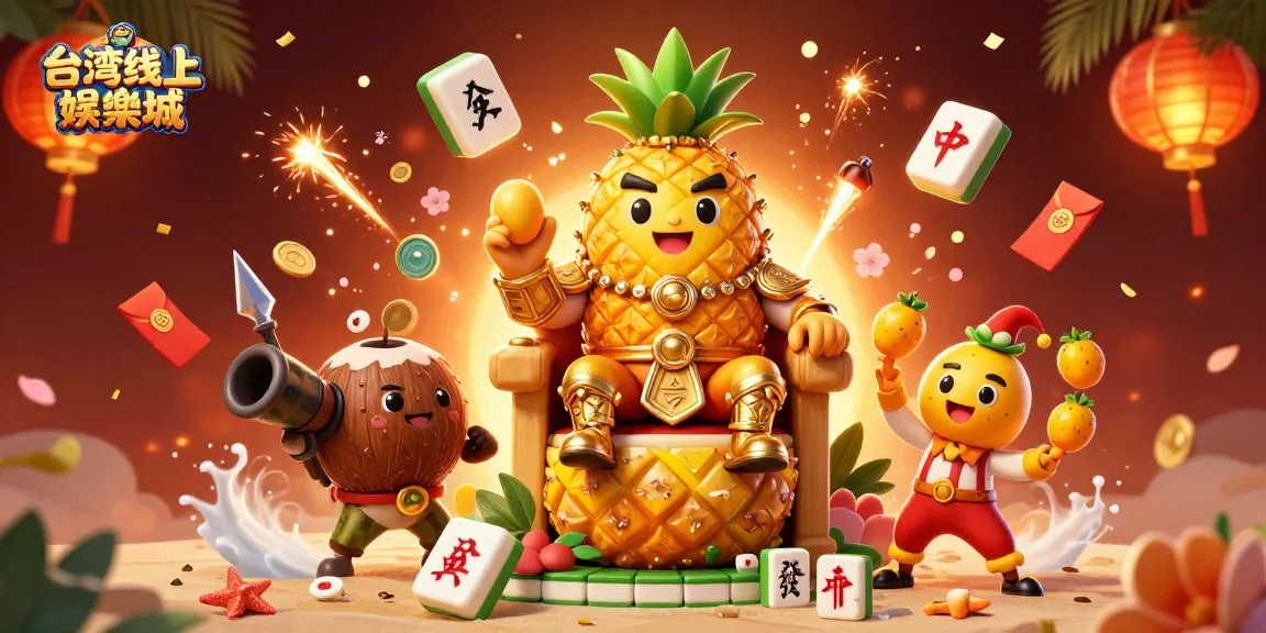 在台灣線上娛樂城中,金色鳳梨王與他的勇士們共同創造娛樂氛圍。