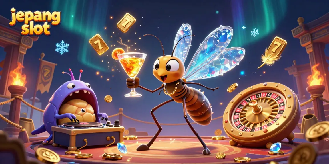 Experience the thrill of jepang slot with dynamic characters and vibrant casino elements.