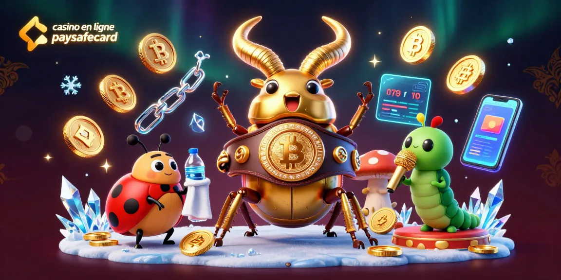 Visualisez le combat dans un casino en ligne paysafecard avec des personnages 3D captivants et des éléments de jeu.