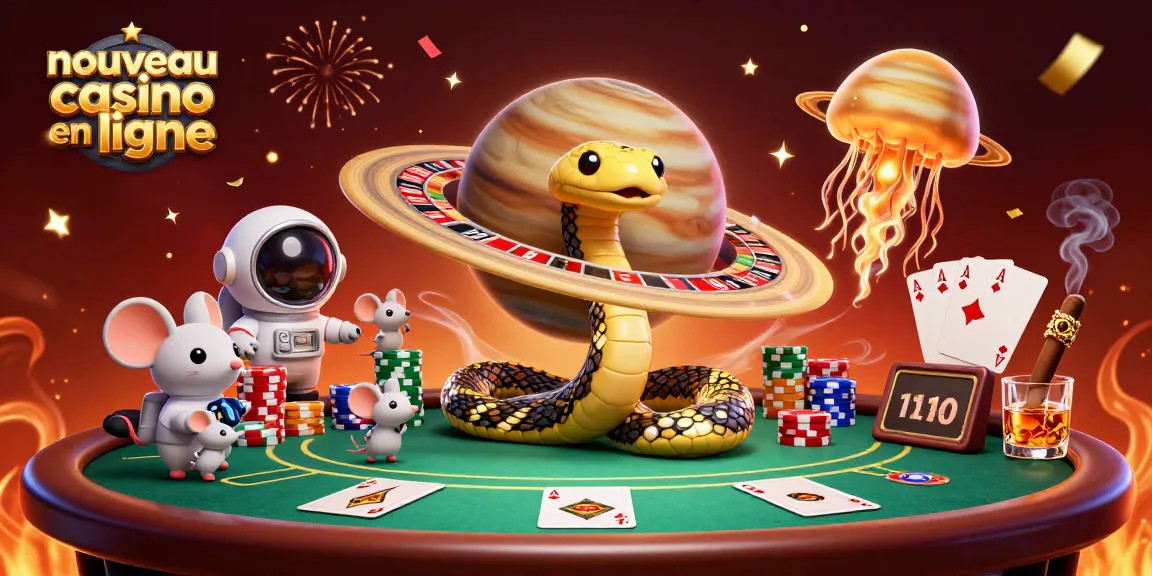 Jouez aux jeux de casino modernes avec le nouveau casino en ligne et ses personnages colorés.