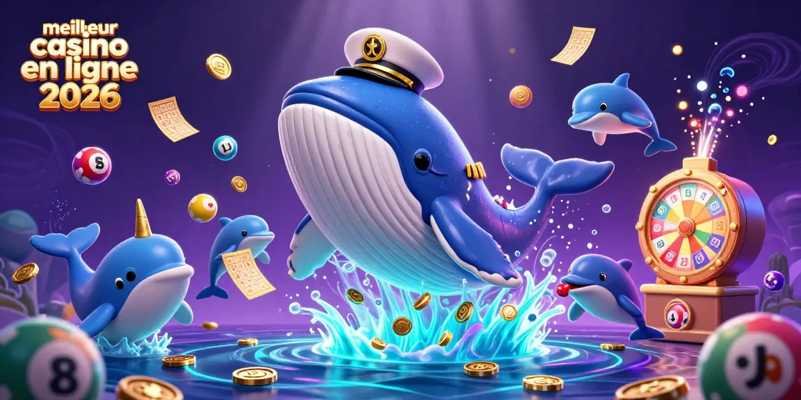 Venez découvrir le meilleur casino en ligne 2026 en profitant d'une scène de jeux animée et colorée.